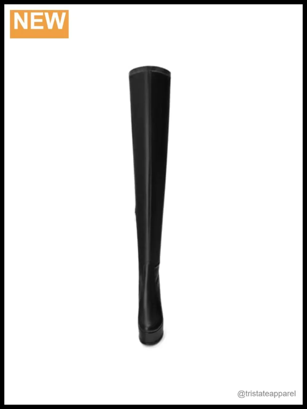 Thigh High Stiletto Over the Knee Boots Platform Round Toe Zip Sexy